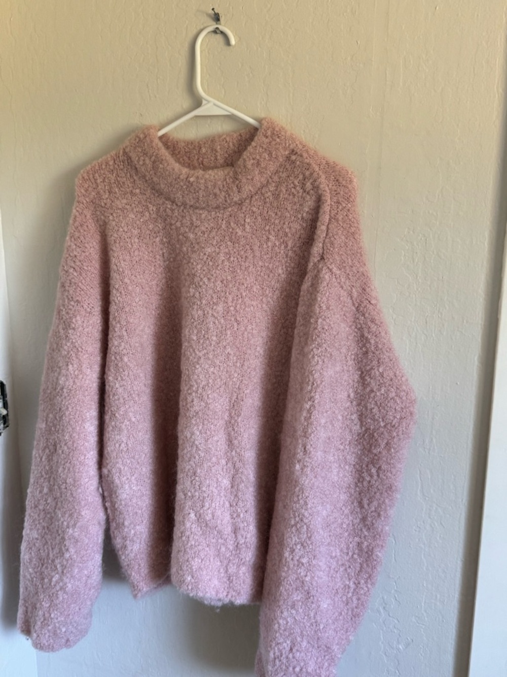 H&M Mohair / Wool  Sweater - Light Pink
